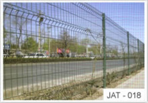 Curvy Welded Fence